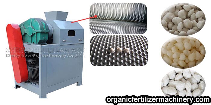 Organic Fertilizer Extrusion Granulator Double Roller Extrusion Granulator