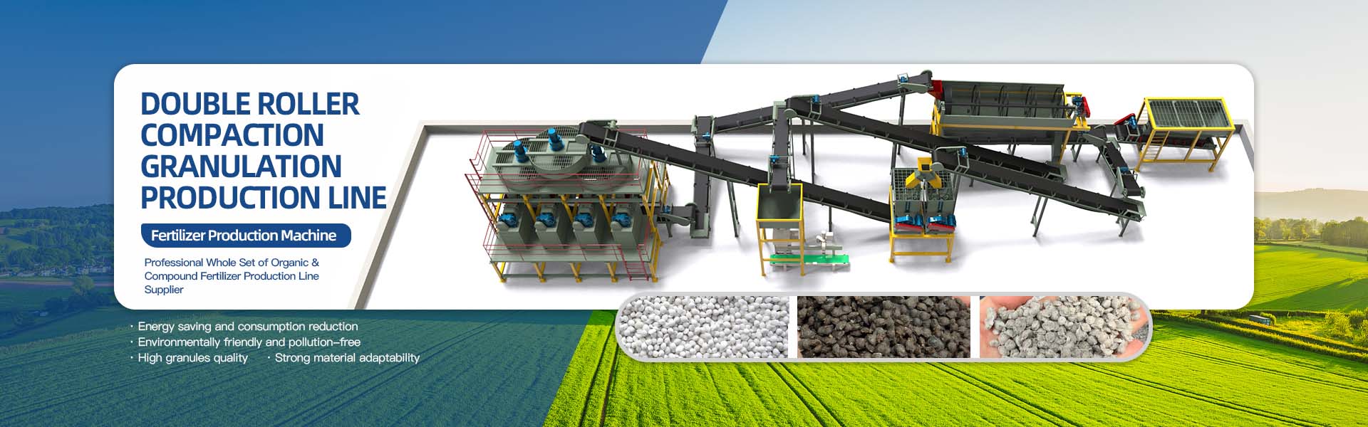 Roller Press Granulator Production Line