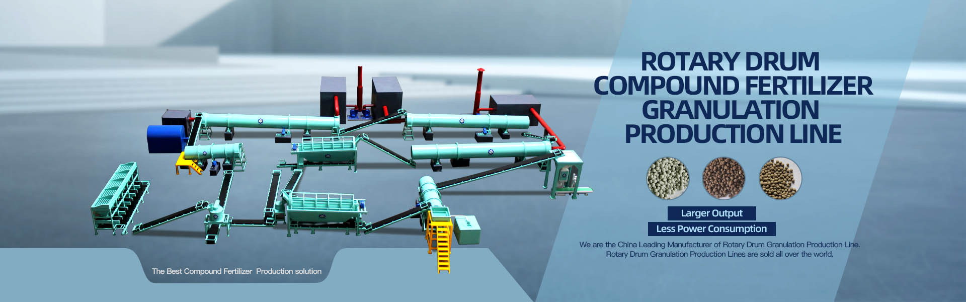 Rotary Drum Granulation Production Line