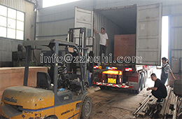 Russia Organic Fertilizer Powder Production Line Containers Loading In Tianci Factory