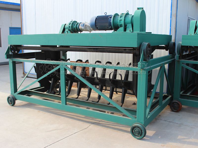 Simple Compost Turning Machine