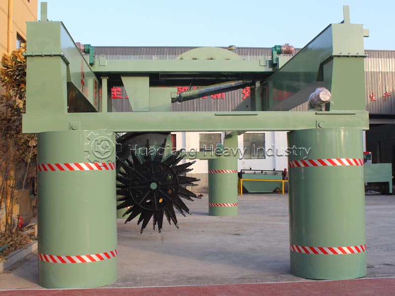 Large Wheel Compost Turner