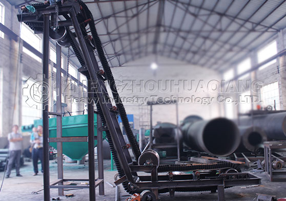 Large Angle Belt Conveyor