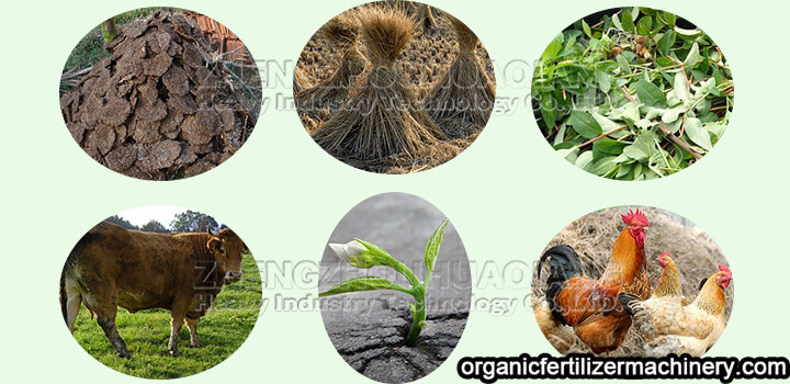 raw material for chicken manure bio-organic fertilizer granulator