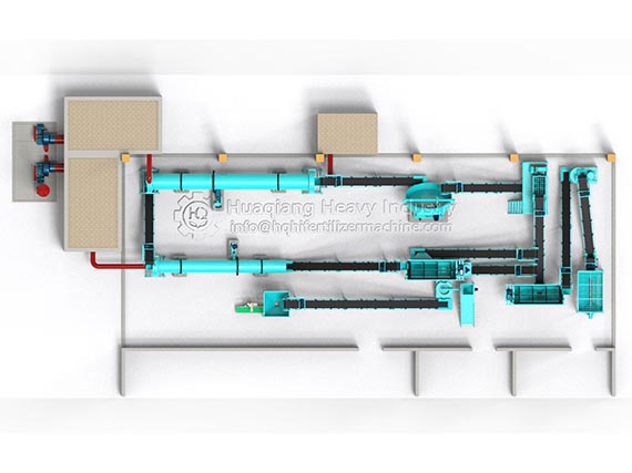 Production process and granulation characteristics of disc granulator