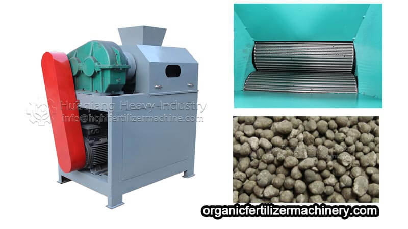 npk fertilizer granule equipment double roller granulator