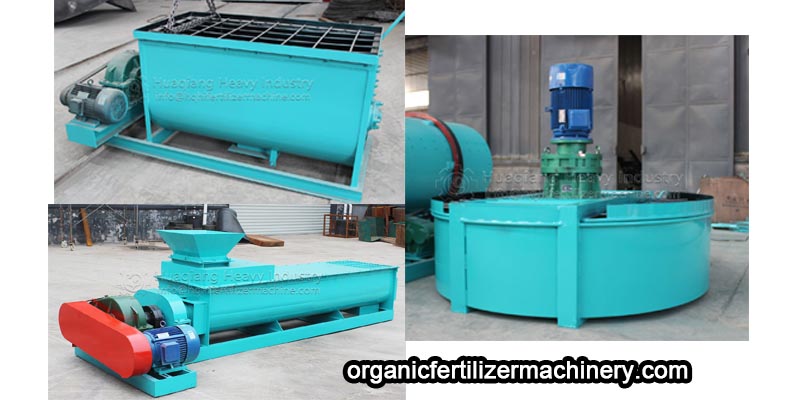 Special mixing equipment for organic fertilizer production