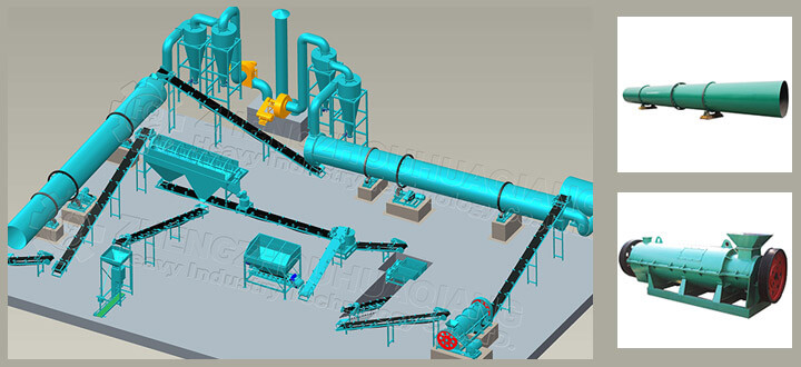 organic fertilizer production line equipment