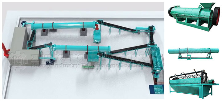 organic fertilizer production line equipment