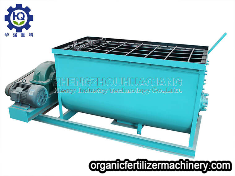 horizontal mixer machine