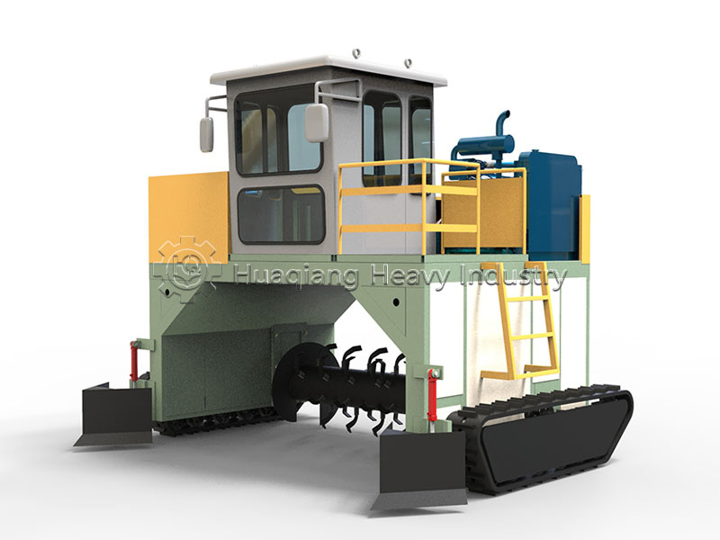 Windrow Compost Turning Machine