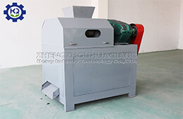 Large-scale high-yield double roller press granulation fertilizer production line